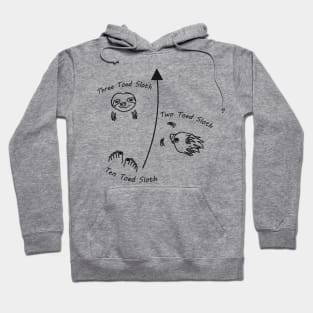 Ten Toed Sloth Hoodie